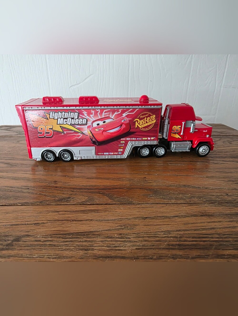 Vintage Disney Pixar Cars Mack Hauler